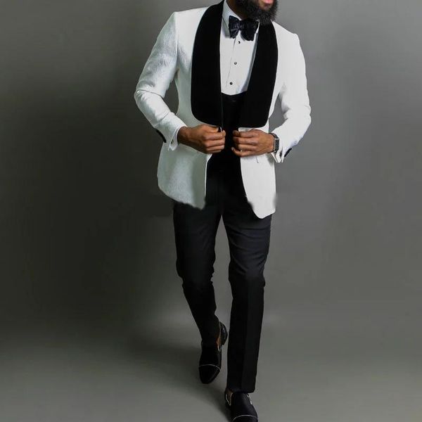 men's suits & blazers 2021 white jacquard jacket men suit slim fit wedding tuxedo custom made groom party costume homme man blazer, White;black
men's suits & blazers 2021 white jacquard jacket men suit slim fit wedding tuxedo custom made groom party costume homme man blazer, White;black