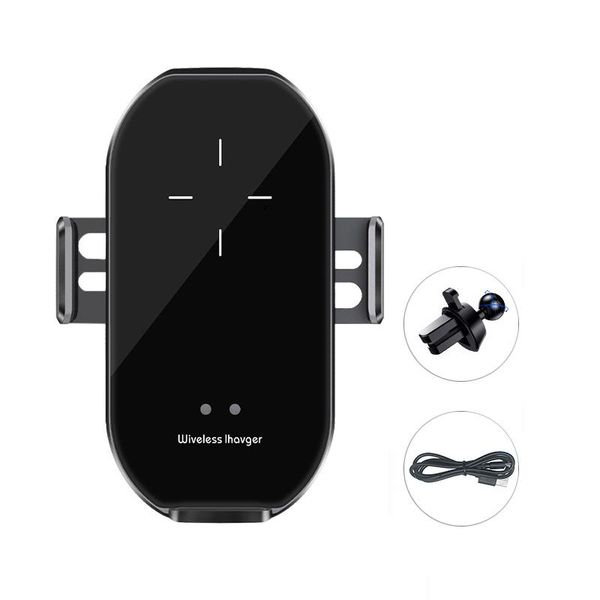 cell phone mounts & holders 10w wireless charger automatic clamping car mount holder for mobile infrared induction qi fast charging stand
cell phone mounts & holders 10w wireless charger automatic clamping car mount holder for mobile infrared induction qi fast charging stand