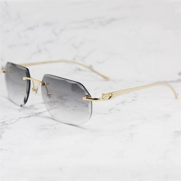 70% off luxury designer sunglasses mens rimless panther diamond cut stylish glasses vintage driving shades gafas sol, White;black
70% off luxury designer sunglasses mens rimless panther diamond cut stylish glasses vintage driving shades gafas sol, White;black