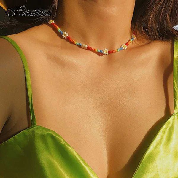 chokers jewelry personality color bead ethnic style necklace creative rice woven flower geometric necklaces, Golden;silver
chokers jewelry personality color bead ethnic style necklace creative rice woven flower geometric necklaces, Golden;silver