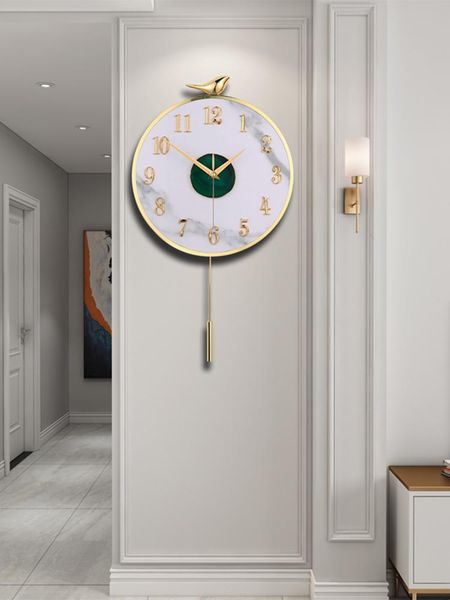 nordic modern minimalist living room home fashion clock wall hanging net red light luxury atmosphere decoration
nordic modern minimalist living room home fashion clock wall hanging net red light luxury atmosphere decoration