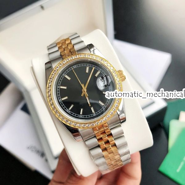 luxury mens auto watch 36mm/41mm stainless steel waterproofing service available 116230 sapphire adjustable wristwatches r026, Slivery;brown
luxury mens auto watch 36mm/41mm stainless steel waterproofing service available 116230 sapphire adjustable wristwatches r026, Slivery;brown