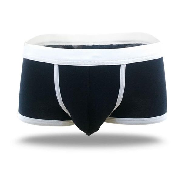 underpants boxer mens underwear men cotton male pure panties shorts solid cuecas, Black;white
underpants boxer mens underwear men cotton male pure panties shorts solid cuecas, Black;white