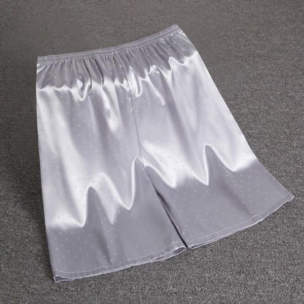 men's sleepwear 2021 men elastic waist silk satin pajamas shorts nightwear pocket pants bottoms artificial home, Black;brown
men's sleepwear 2021 men elastic waist silk satin pajamas shorts nightwear pocket pants bottoms artificial home, Black;brown
