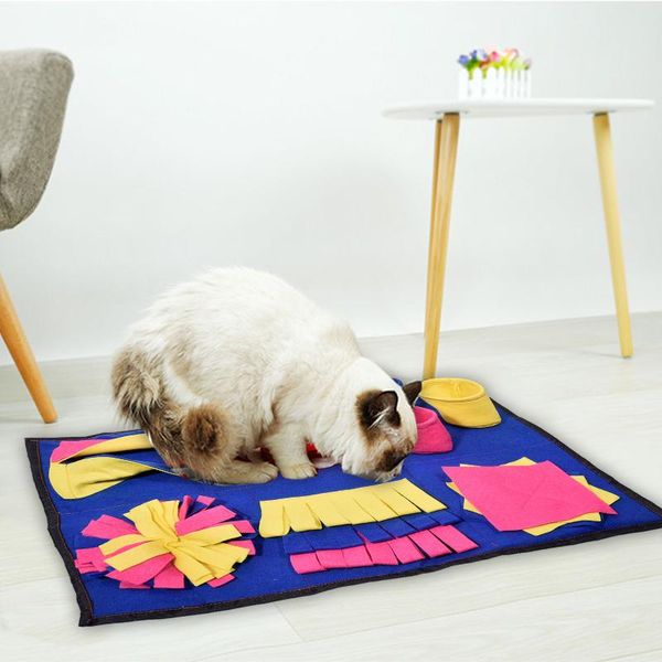 kennels & pens pet dog sniffing mat puzzle toy snack feeding boring interactive game training blanket snuffle mats
kennels & pens pet dog sniffing mat puzzle toy snack feeding boring interactive game training blanket snuffle mats