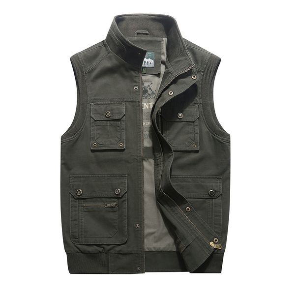 men's jackets outdoor waistcoat multi-pocket sleeveless jacket military pographer vest male double-sided homme plus size m-8xl 7n6, Black;brown
men's jackets outdoor waistcoat multi-pocket sleeveless jacket military pographer vest male double-sided homme plus size m-8xl 7n6, Black;brown