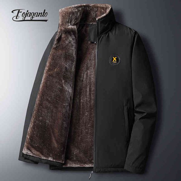 fojaganto men's winter new mature parkas coat youth plus ve thick warm solid color casual lapel cotton et men, Black
fojaganto men's winter new mature parkas coat youth plus ve thick warm solid color casual lapel cotton et men, Black