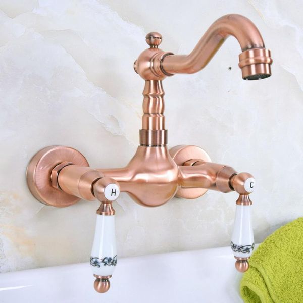 bathroom sink faucets antique copper two hole ceramic handle wall mount kitchen basin faucet cold mixer tap swivel spout 360' dnf950
bathroom sink faucets antique copper two hole ceramic handle wall mount kitchen basin faucet cold mixer tap swivel spout 360' dnf950