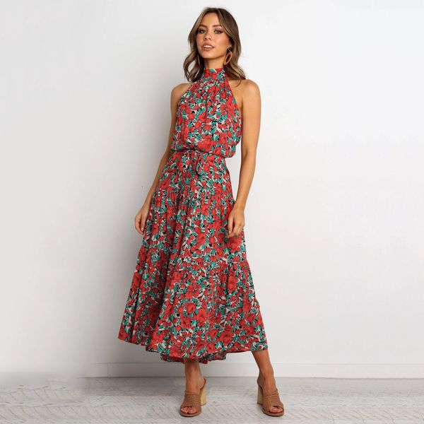 casual dresses cold shoulder vestidos elegant halter tunic broken flowers print maxi dress summer loose ladies party 75t2, Black;gray
casual dresses cold shoulder vestidos elegant halter tunic broken flowers print maxi dress summer loose ladies party 75t2, Black;gray