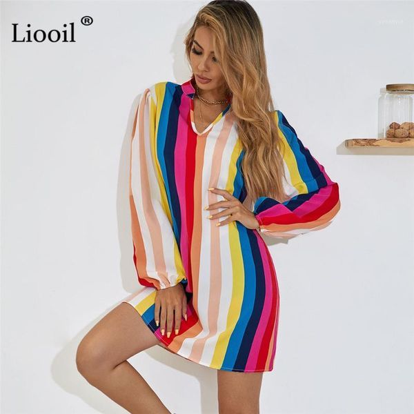 casual dresses liooil striped print long sleeve dress loose v neck for women autumn 2021 ladies color block vacation short, Black;gray
casual dresses liooil striped print long sleeve dress loose v neck for women autumn 2021 ladies color block vacation short, Black;gray