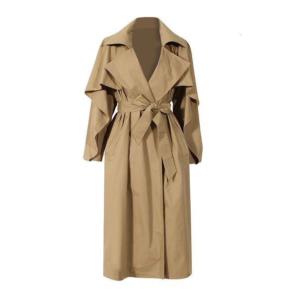 2021 new abrigos mujer invierno spring autumn elegant cloak loose casual trench coat women medium long khaki woman jacket hg1l, Tan;black
2021 new abrigos mujer invierno spring autumn elegant cloak loose casual trench coat women medium long khaki woman jacket hg1l, Tan;black