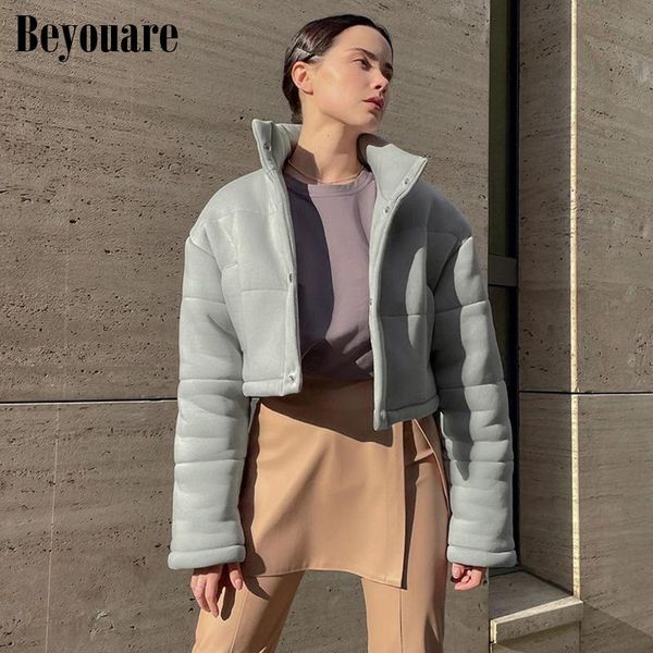 women's down & parkas beyouare winter cotton jacket short coats stand-up collar long sleeve button pocket warm soft bread coat streetwe, Black
women's down & parkas beyouare winter cotton jacket short coats stand-up collar long sleeve button pocket warm soft bread coat streetwe, Black