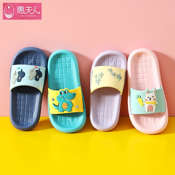 kids bathroom slippers summer shoes cute cartoon anti-slip boys girls beach indoor slippers soft eva children home slides, Black
kids bathroom slippers summer shoes cute cartoon anti-slip boys girls beach indoor slippers soft eva children home slides, Black