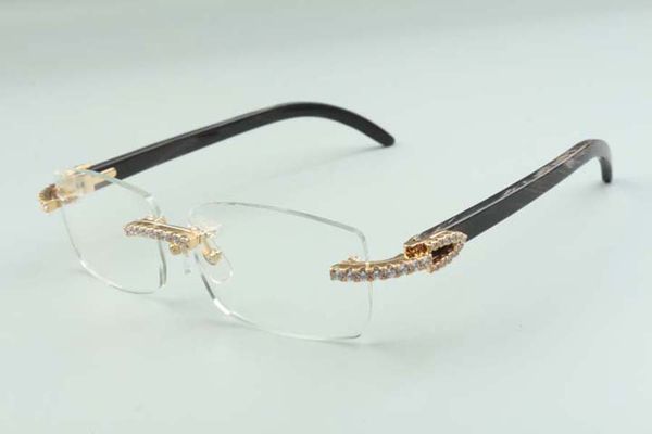 2021 natural black textured buffalo horns glasses 3524012 luxury designers endlesses diamonds glasses frame, size: 36 -18-140mm, White;black
2021 natural black textured buffalo horns glasses 3524012 luxury designers endlesses diamonds glasses frame, size: 36 -18-140mm, White;black