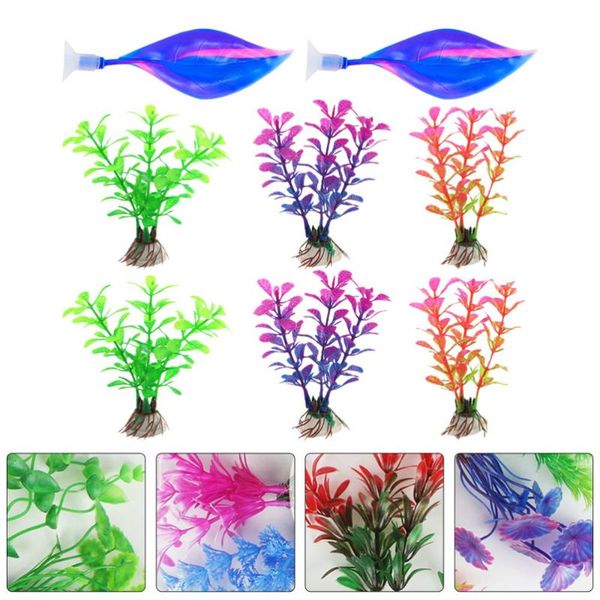 decorations 1 set fish tank simulation plants decor betta resting leaf (mixed style)
decorations 1 set fish tank simulation plants decor betta resting leaf (mixed style)