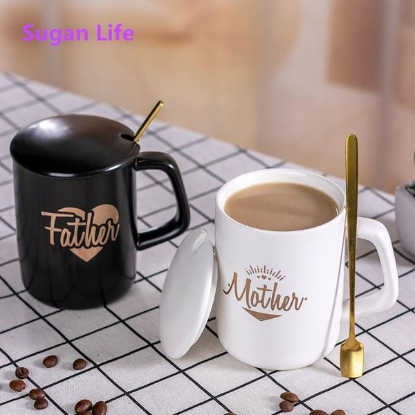 sugan life new 400ml/280ml cartoon family premium ceramic coffee cup with cover and spoon mather father and me mug
sugan life new 400ml/280ml cartoon family premium ceramic coffee cup with cover and spoon mather father and me mug