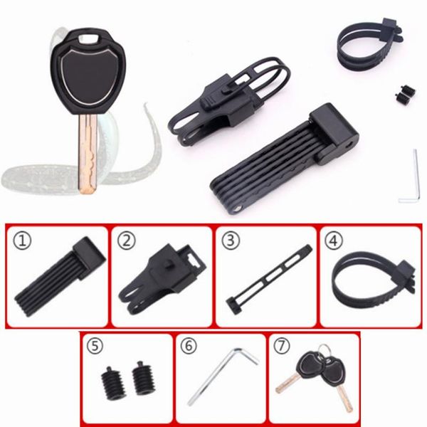 bike locks quality steel lock bicycle accessories motorcycle anti-theft folding flexible installation black
bike locks quality steel lock bicycle accessories motorcycle anti-theft folding flexible installation black