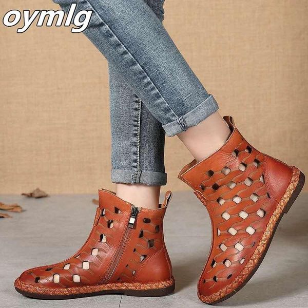 sandals handmade cowhide women gladiator hollow flat heel summer shoes woman genuine leather plus size 35-43, Black
sandals handmade cowhide women gladiator hollow flat heel summer shoes woman genuine leather plus size 35-43, Black
