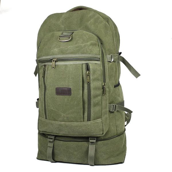 backpack 80l climbing bag 2021 3-color canvas material wear-resistant large-capacity outdoor sports camping hiking db28
backpack 80l climbing bag 2021 3-color canvas material wear-resistant large-capacity outdoor sports camping hiking db28