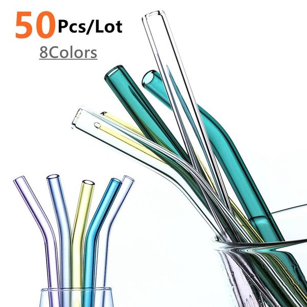 drinking straws 8 colors reusable glass straw with cleaning brushes bar drinkware wine cocktail for party favors
drinking straws 8 colors reusable glass straw with cleaning brushes bar drinkware wine cocktail for party favors