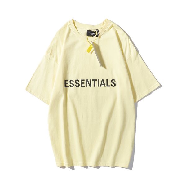 fear of god fashion brand essentials double line fog summer men's and women's short sleeve t-shirt, White;black
fear of god fashion brand essentials double line fog summer men's and women's short sleeve t-shirt, White;black