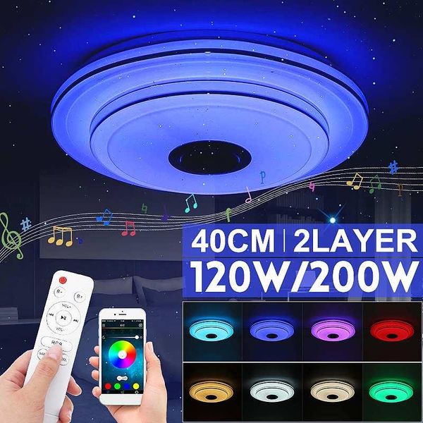 120w/200w 40cm 2 layer rgb led ceiling lamp home lighting app bluetooth music light bedroom smart ceiling light+remote control
120w/200w 40cm 2 layer rgb led ceiling lamp home lighting app bluetooth music light bedroom smart ceiling light+remote control