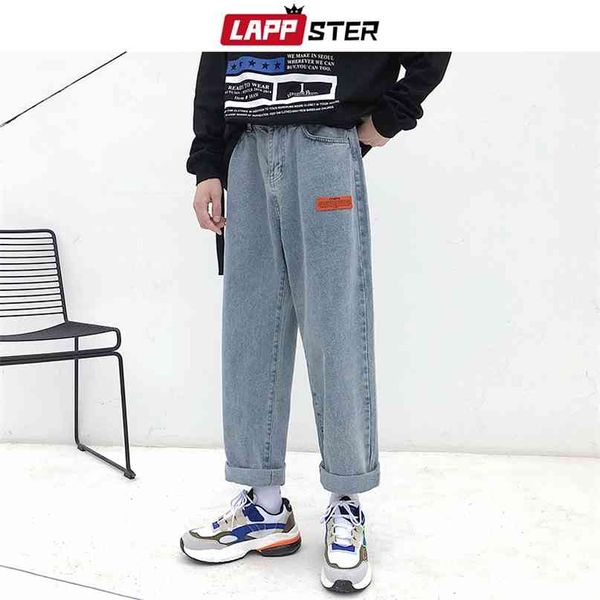 lappster mens korean fashoins harem blue jeans pants vintage straight harajuku baggy belt wide leg denim 210723
lappster mens korean fashoins harem blue jeans pants vintage straight harajuku baggy belt wide leg denim 210723