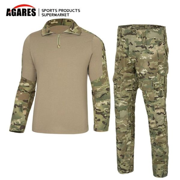 uniform tactical camouflage clothes suit men us army clothing women combat shirt cargo pants knee pads, Camo
uniform tactical camouflage clothes suit men us army clothing women combat shirt cargo pants knee pads, Camo
