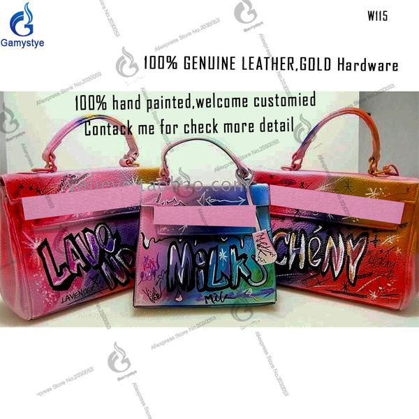 luxury women genuine leather handbags fashion street handwork graffiti customized letter name gifts ladies natural leather bags, Black;red
luxury women genuine leather handbags fashion street handwork graffiti customized letter name gifts ladies natural leather bags, Black;red