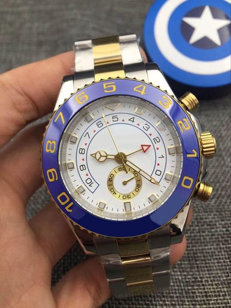 mechanical watch men size 44mm rotating ceramic ring automatic winding movement 316 fine watchband, Slivery;golden
mechanical watch men size 44mm rotating ceramic ring automatic winding movement 316 fine watchband, Slivery;golden