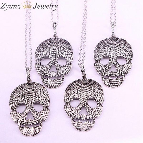 pendant necklaces 5pcs, micro pave cz clear cubic zirconia skull skeleton charm necklace antique silver color jewelry for women men
pendant necklaces 5pcs, micro pave cz clear cubic zirconia skull skeleton charm necklace antique silver color jewelry for women men