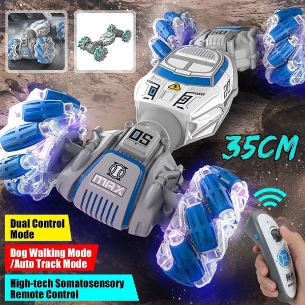 4WD RC Car Gesture Induction Dual Control Mode Light Twist High Speed Stunt Remote Control off Road Drift Vehicle Car Mode
4WD RC Car Gesture Induction Dual Control Mode Light Twist High Speed Stunt Remote Control off Road Drift Vehicle Car Mode