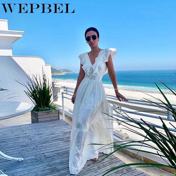 ethnic clothing wepbel summer elegance v-neck slim fit high waist backless dress women's ruffled stitching, Red
ethnic clothing wepbel summer elegance v-neck slim fit high waist backless dress women's ruffled stitching, Red
