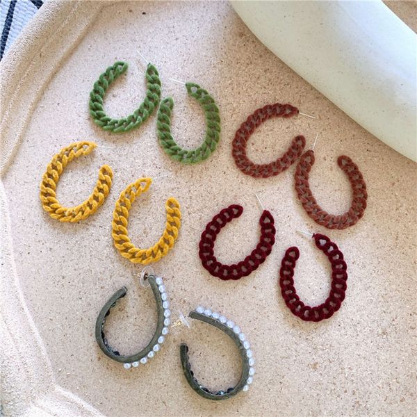 hbp korean dongdamen autumn and winter fashion flocking face circle hong kong style earrings, Silver
hbp korean dongdamen autumn and winter fashion flocking face circle hong kong style earrings, Silver