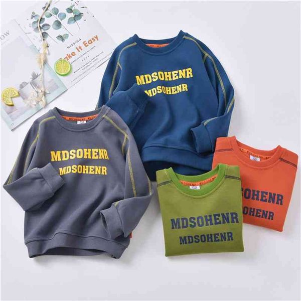 kids sweatshirt fashion spring letter print o-neck clothes for teenage cotton toddler baby sweatshirts 4 8 13years 210622, Black
kids sweatshirt fashion spring letter print o-neck clothes for teenage cotton toddler baby sweatshirts 4 8 13years 210622, Black