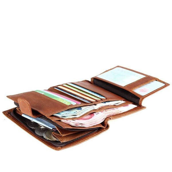 bags wallet backpack head leather multi card men's large capacity business and leisure, Black;red
bags wallet backpack head leather multi card men's large capacity business and leisure, Black;red