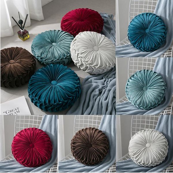 chair covers fashion velvet pleated round floor cushion pillow pouf soft comfortable throw home sofa decor cojines sofá textile
chair covers fashion velvet pleated round floor cushion pillow pouf soft comfortable throw home sofa decor cojines sofá textile