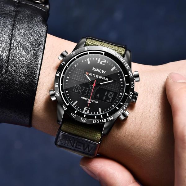 wristwatches fashion sports waterproof watch men military digital quartz wristwatch mens dual display backlight clock, Slivery;brown
wristwatches fashion sports waterproof watch men military digital quartz wristwatch mens dual display backlight clock, Slivery;brown