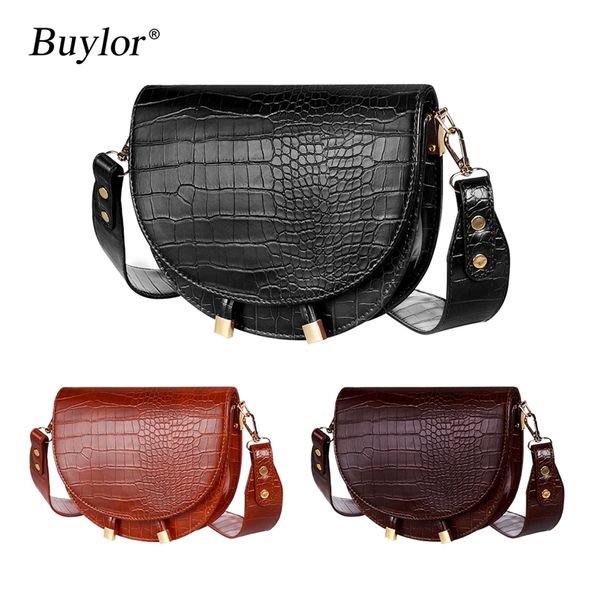 buylor women luxury shoulder bags pattern handbag female crossbody half round pu leather messenger 220216
buylor women luxury shoulder bags pattern handbag female crossbody half round pu leather messenger 220216