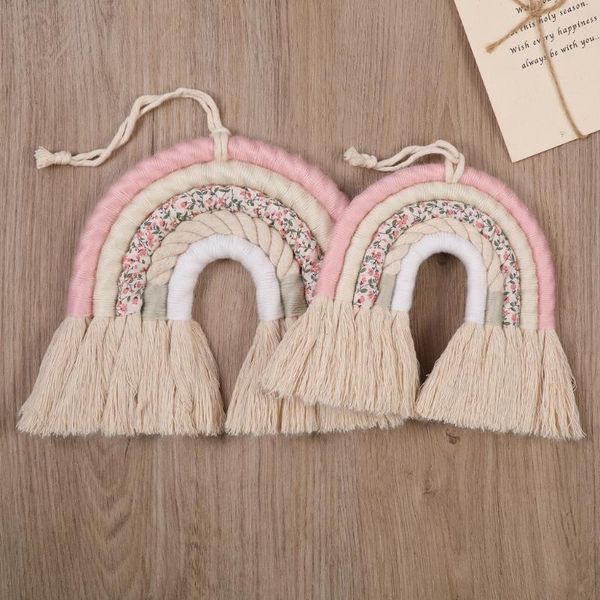 diy rope rainbow wall hanging decoration handmade woven rainbow decoration nordic ornament baby room accessories living room
diy rope rainbow wall hanging decoration handmade woven rainbow decoration nordic ornament baby room accessories living room