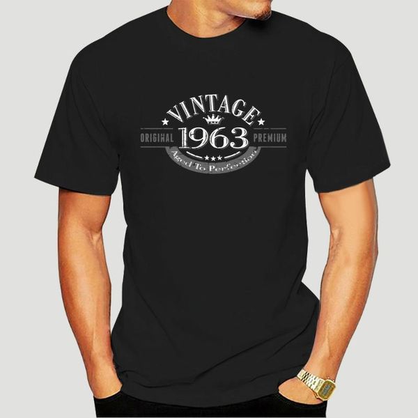 men's t-shirts short sleeves cotton t shirt my generation gifts 1963 vintage year - 54th birthday gift present t-shirt mens 0689j, White;black 
men's t-shirts short sleeves cotton t shirt my generation gifts 1963 vintage year - 54th birthday gift present t-shirt mens 0689j, White;black