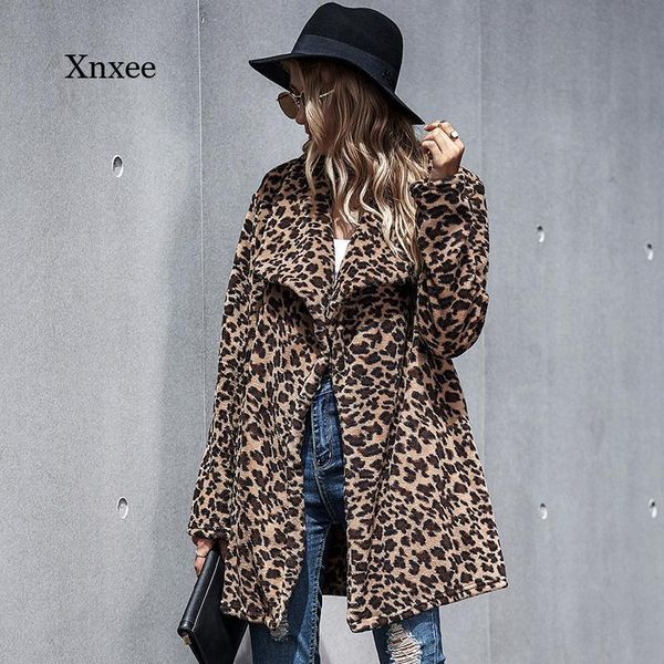 women's fur & faux 2021 leopard jacket thick winter women casual elegant warm cardigan female plush coats sweatshirt outerwear overcoat, Black
women's fur & faux 2021 leopard jacket thick winter women casual elegant warm cardigan female plush coats sweatshirt outerwear overcoat, Black