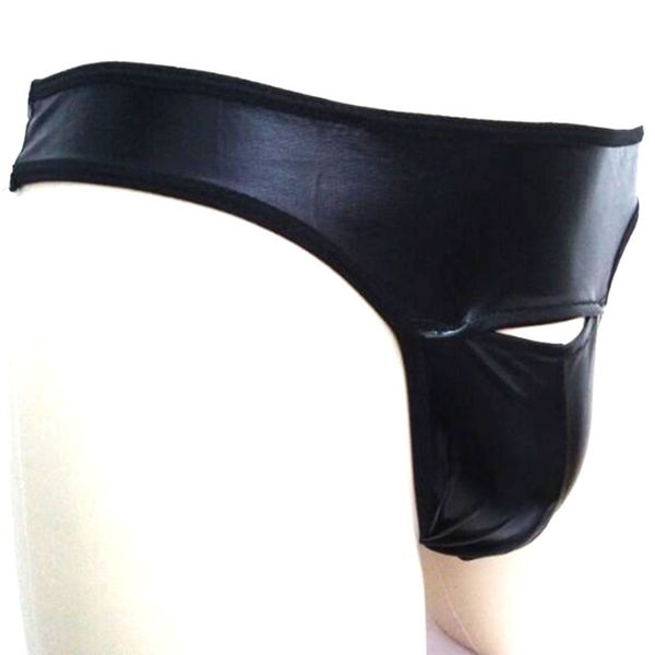 men faux leather open crotch g-strings thongs low rise underwear stage u convex pouch gay wear night club lingerie wear f8, Black;white
men faux leather open crotch g-strings thongs low rise underwear stage u convex pouch gay wear night club lingerie wear f8, Black;white