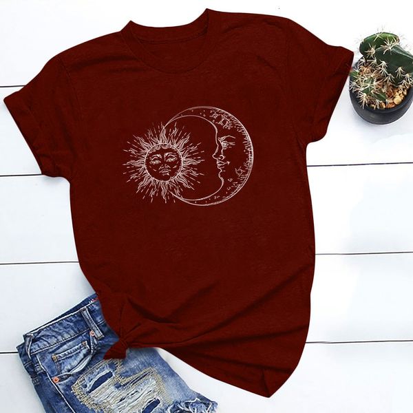 t-shirts intage random short mouwen zon maan print t-shirt women vintage printed pattern casual mode female football, White
t-shirts intage random short mouwen zon maan print t-shirt women vintage printed pattern casual mode female football, White