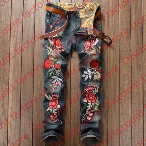 embroidery floral tiger bird print design mens ripped jeans slim denim pencil pants hommes blue straight biker jeans long trousers
embroidery floral tiger bird print design mens ripped jeans slim denim pencil pants hommes blue straight biker jeans long trousers