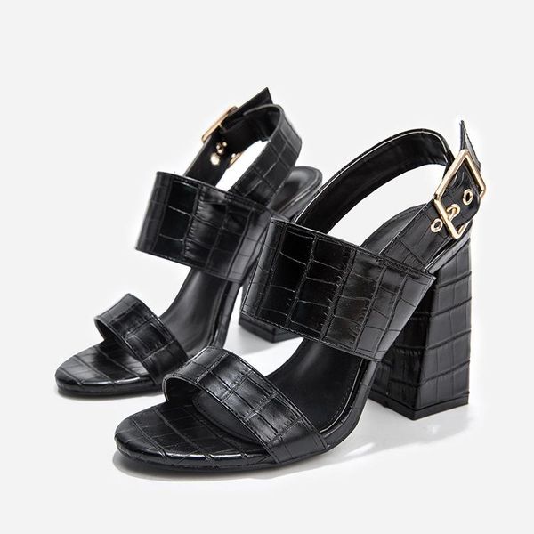 sandals peep-toe strap women 2021 high heel fashion big yards lady sandalias in summer, Black
sandals peep-toe strap women 2021 high heel fashion big yards lady sandalias in summer, Black
