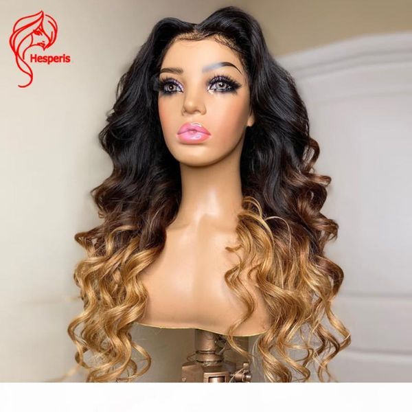 hesperis 13x4 ombre loose wave lace human hair wigs pre plucked bleached knots brazilian remy hair ombre lace wigs 4x4 closure, Black;brown
hesperis 13x4 ombre loose wave lace human hair wigs pre plucked bleached knots brazilian remy hair ombre lace wigs 4x4 closure, Black;brown