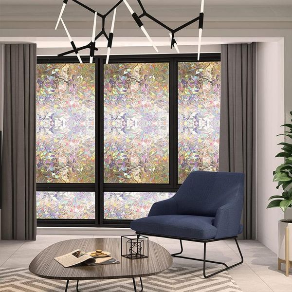 window stickers 3d rainbow effect color film privacy stained glass decor self adhesive suncatcher
window stickers 3d rainbow effect color film privacy stained glass decor self adhesive suncatcher