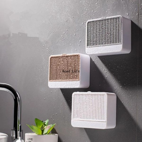 soap dishes portable creative wall mounted box with lid draining rack bathroom clamshell bar holder drain and water tray
soap dishes portable creative wall mounted box with lid draining rack bathroom clamshell bar holder drain and water tray