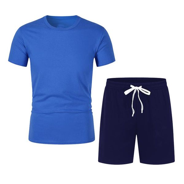 men's tracksuits summer boutique cotton blended solid color t-shirt + shorts two piece suit leisure fashion sports breathable, Gray
men's tracksuits summer boutique cotton blended solid color t-shirt + shorts two piece suit leisure fashion sports breathable, Gray